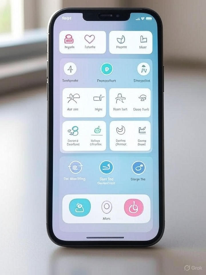 Interactive Prototype for a Mobile Health App
