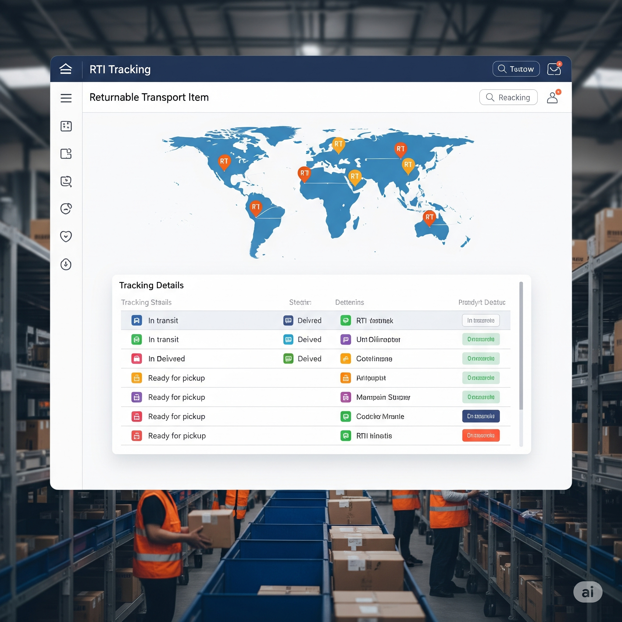 Returnable Transport Item (RTI) Tracking